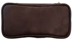 калъф за лула Angelo leather brown 2 pipes