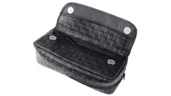 калъф за лула Angelo Cow Leather Black 1 pipe