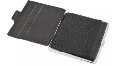 табакера Angelo PU Black with card holder 85mm/18pce