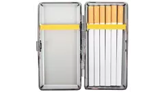 cigarette case PVC black 120mm 12pcs