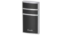 запалка Caseti 1xJet black laquer
