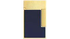 запалка S.T.DUPONT Ligne 2 Lacquered blue and gold