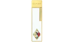 запалка S.T.DUPONT ROMEO Y JULIETA TWIGGY white and gold