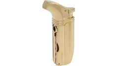 запалка ADORINI Puroso double jet real gold plated punch