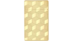 запалка S.T.DUPONT Initial cube y gold