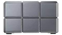 пепелник Colibri HERITAGE CUBE charcoal 4 cig