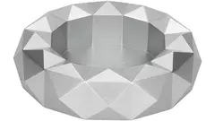 пепелник Colibri QUASAR round silver