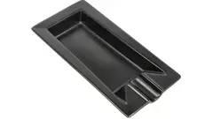 пепелник Angelo Single black matt ceramic 1 cig