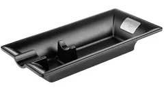 пепелник Angelo Single metal black matt 1 cig