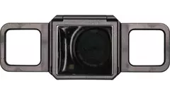 резачка Cutter 2 in 1 PU black with cigar rest