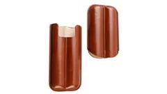 пурера Angelo genuine leather brown 2 cig