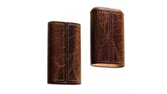 пурера Angelo cognac leather antique, cedar inside 3 cig