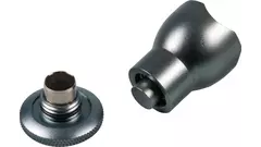 поставка за пури Passatore metal grey with punch