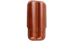 пурера Angelo genuine leather brown 2 cig