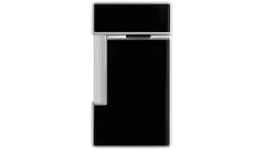 запалка S.T.DUPONT SLIMMY BLACK LACQUER SILVER