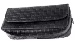 калъф за лула Angelo Cow Leather Black 1 pipe