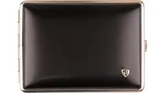 табакера VH Leather black nickel 18 cig 100 mm