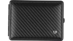 табакера VH Leather carbon black and black 18 cig 100 mm