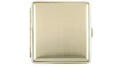 cigarette case Angelo metal gold-colored, 20pcs/ 85mm