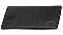 tobacco pouch Angelo black with 3 zipper