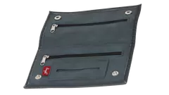 калъф за тютюн Angelo dark blue with 3 zipper