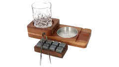 под. к-т Cigar Smoker glass +ashtray No.4