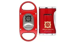 gift set ROMEO Y JULIETA D ORO cutter and lighter