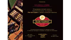 INVITATION - FLOR de COPAN, cigar rolling demonstration & summer cocktails