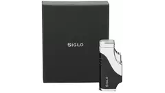 lighter SIGLO Triple Flame black