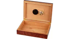 умидор Travel burl wood finish, 10 пури