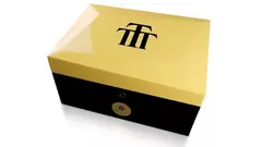 humidor TRINIDAD yellow and black 50 cig