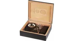 умидор сет Angelo Black - ashtray, cutter and cigar case