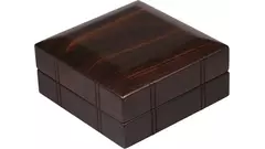 пепелник Cube set walnut with  cutter and punch
