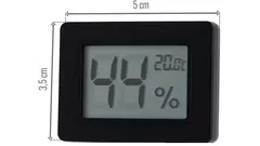 hygrometer Angelo digital black small