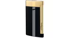 запалка S.T.DUPONT Slim 7 black and gold