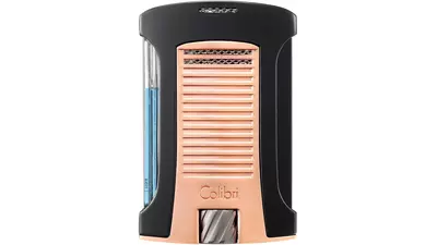 lighter Colibri DAYTONA black +rose gold