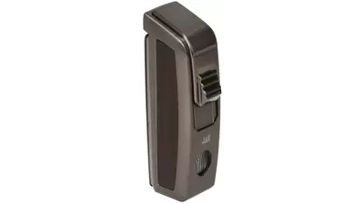 запалка Winjet Jet anthracite with wood grain and scissors