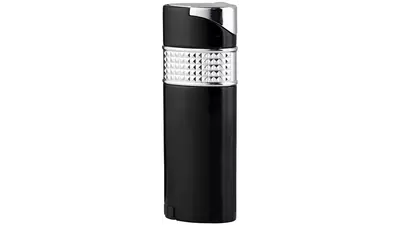 lighter Eurojet lady black/ silver 250012