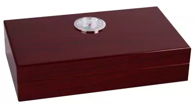 умидор Travel cherry wood veneer for 5 cig