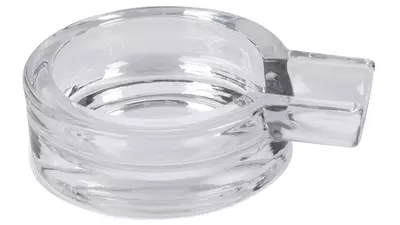 ashtray Single Glass 1cig