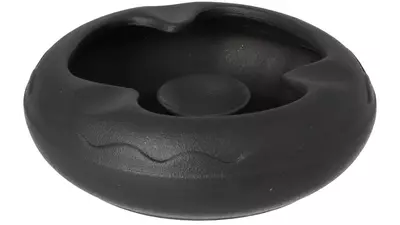 пепелник Angelo stoneware black 3 cig