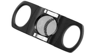 cutter Angelo plastic 2 in 1 black with cigar rest ring 70