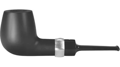 pipe Vauen Tuerca black smooth straight