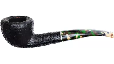 лула Savinelli CAMOUFLAGE rusticated black 9 mm