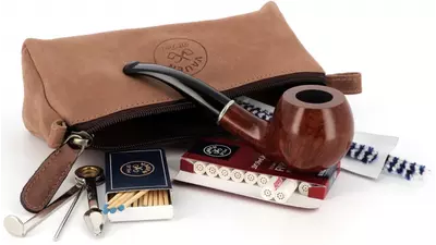 под. к-т Vauen Starter set brown pipe in bag