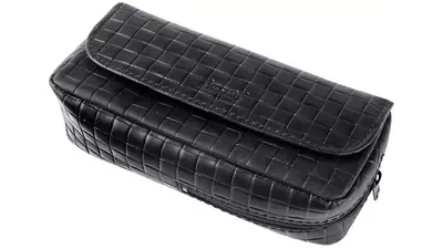 калъф за лула Angelo Cow Leather Black 1 pipe