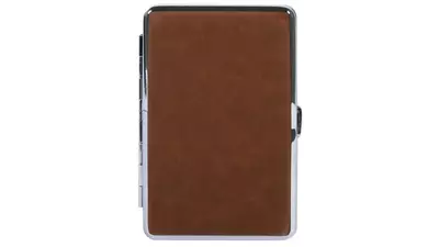 cigarette case PVC brown 100mm/12pce