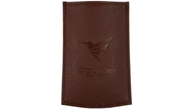 case for lighter Colibri leather L brown