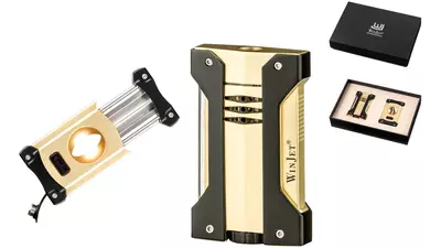 под. к-т Winjet lighter and V-cutter gold