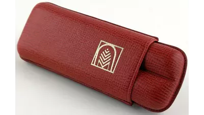 cigar case La Casa del Habano red 2 cig